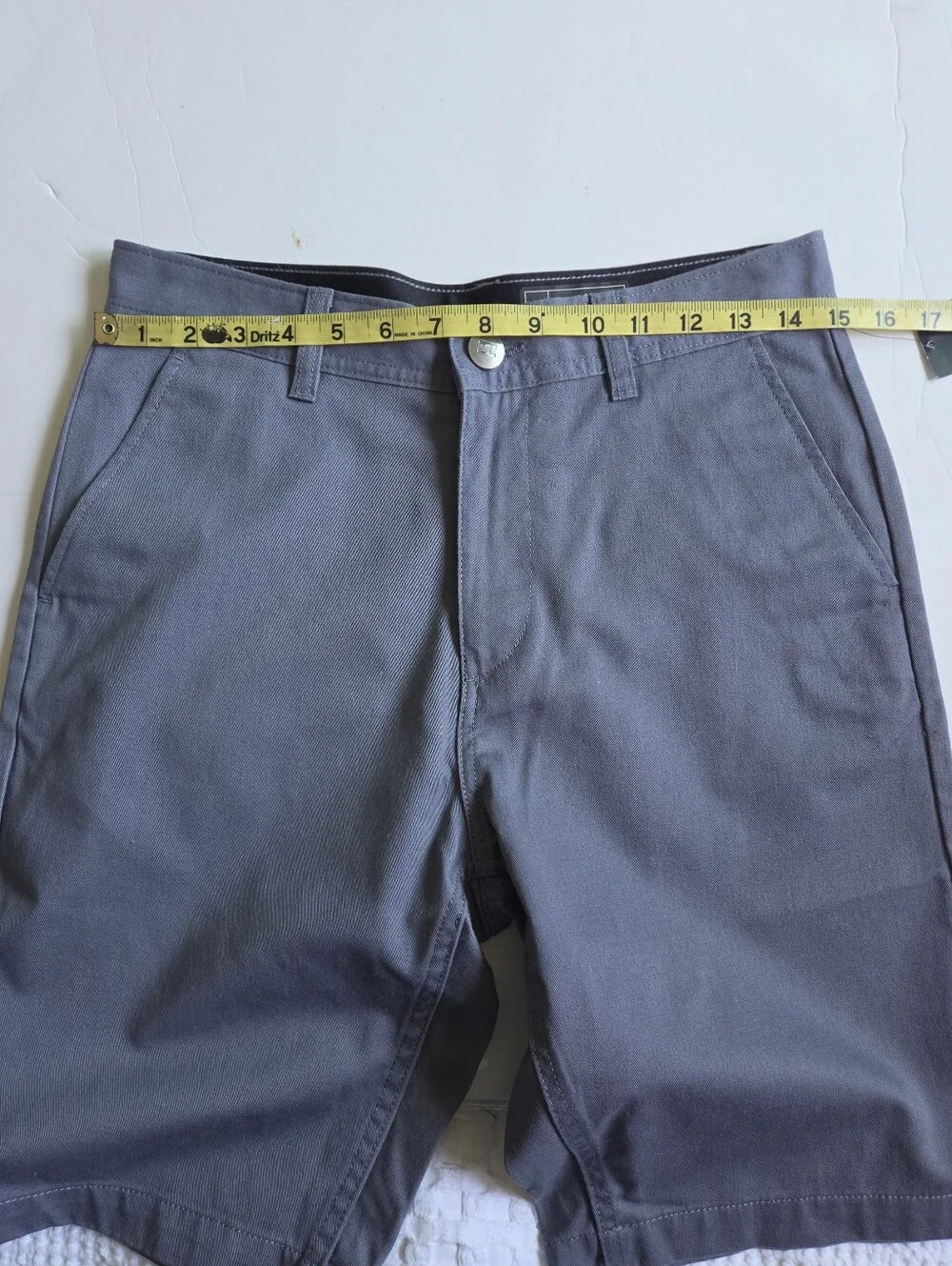 Billabong Men's Slate Gray Flat Front Shorts